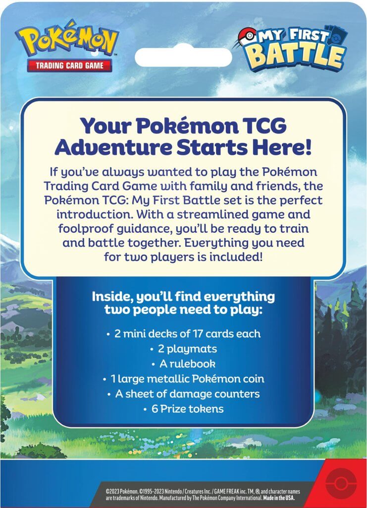Pokemon TCG - My First Battle Deck