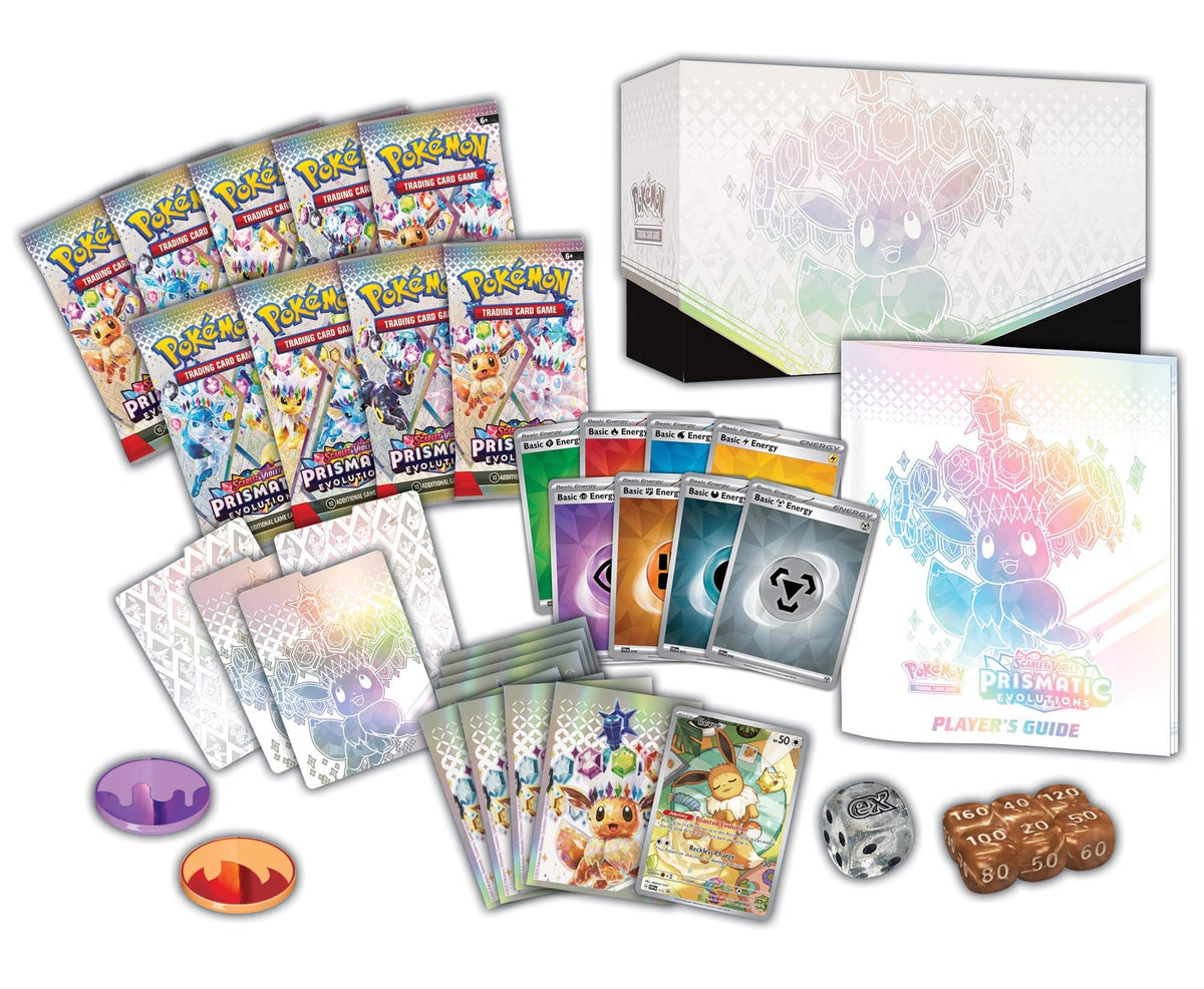 Pokemon TCG: Scarlet & Violet - Prismatic Evolutions Elite Trainer Box