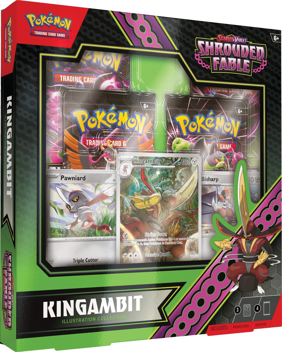 Pokemon TCG: Scarlet & Violet- Shrouded Fable (Kingambit Illustration Collection)