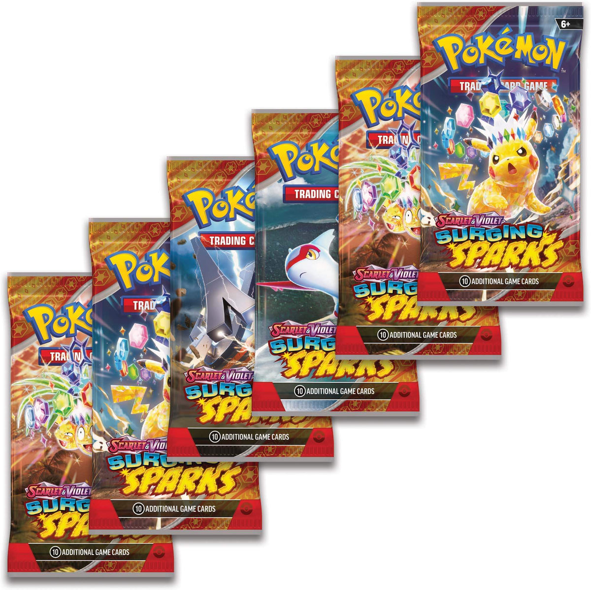 Pokemon TCG: Scarlet & Violet- Surging Sparks (Booster Bundle)