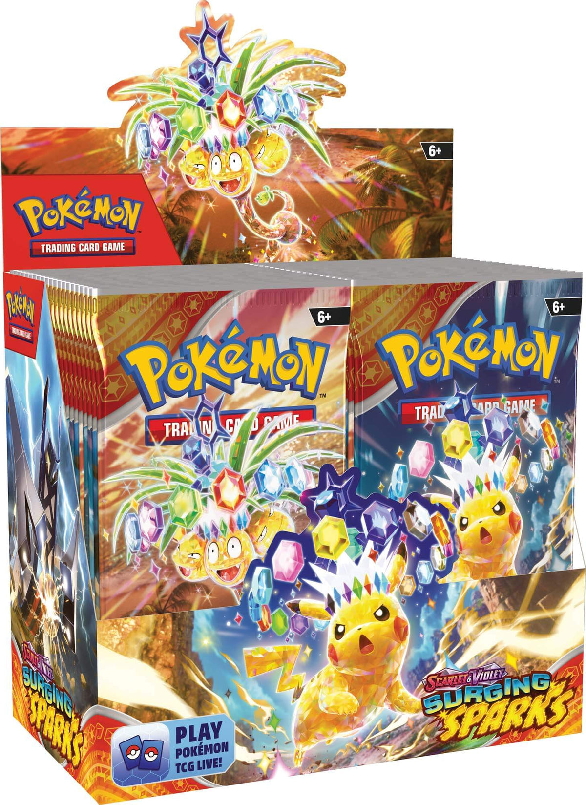 Pokemon TCG: Scarlet & Violet—Surging Sparks (Booster Box)