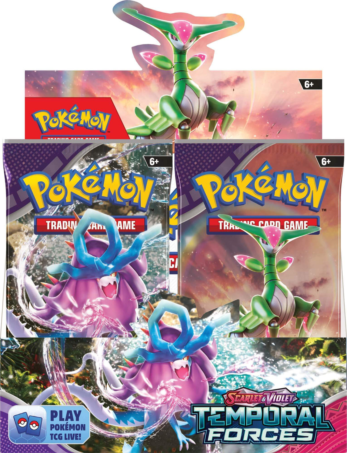 Pokemon TCG: Scarlet & Violet—Temporal Forces (Booster Box)