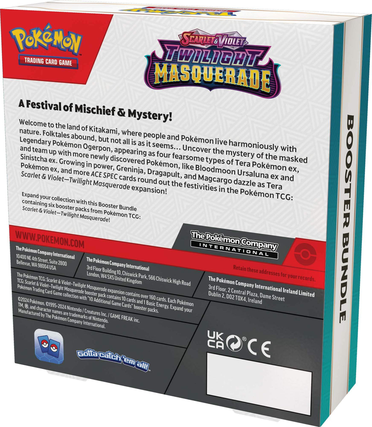 Pokemon TCG: Scarlet & Violet - Twilight Masquerade (Booster Bundle)