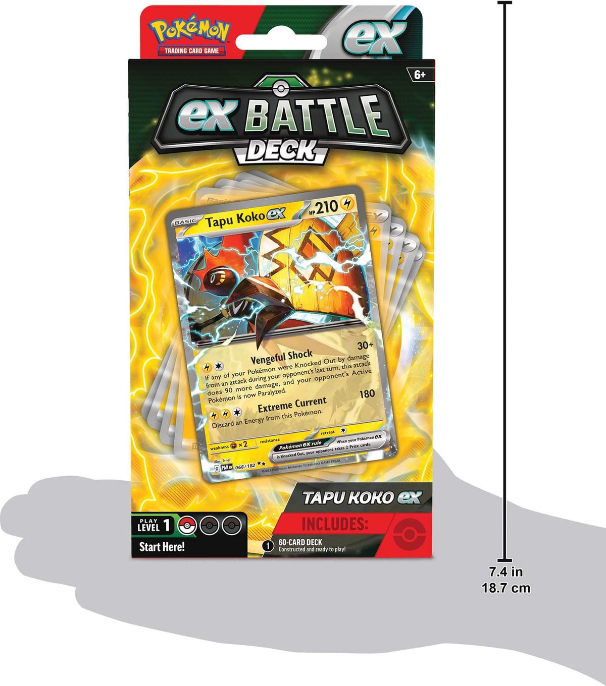 Pokemon TCG: ex Battle Deck - Tapu Koko & Iron Leaves