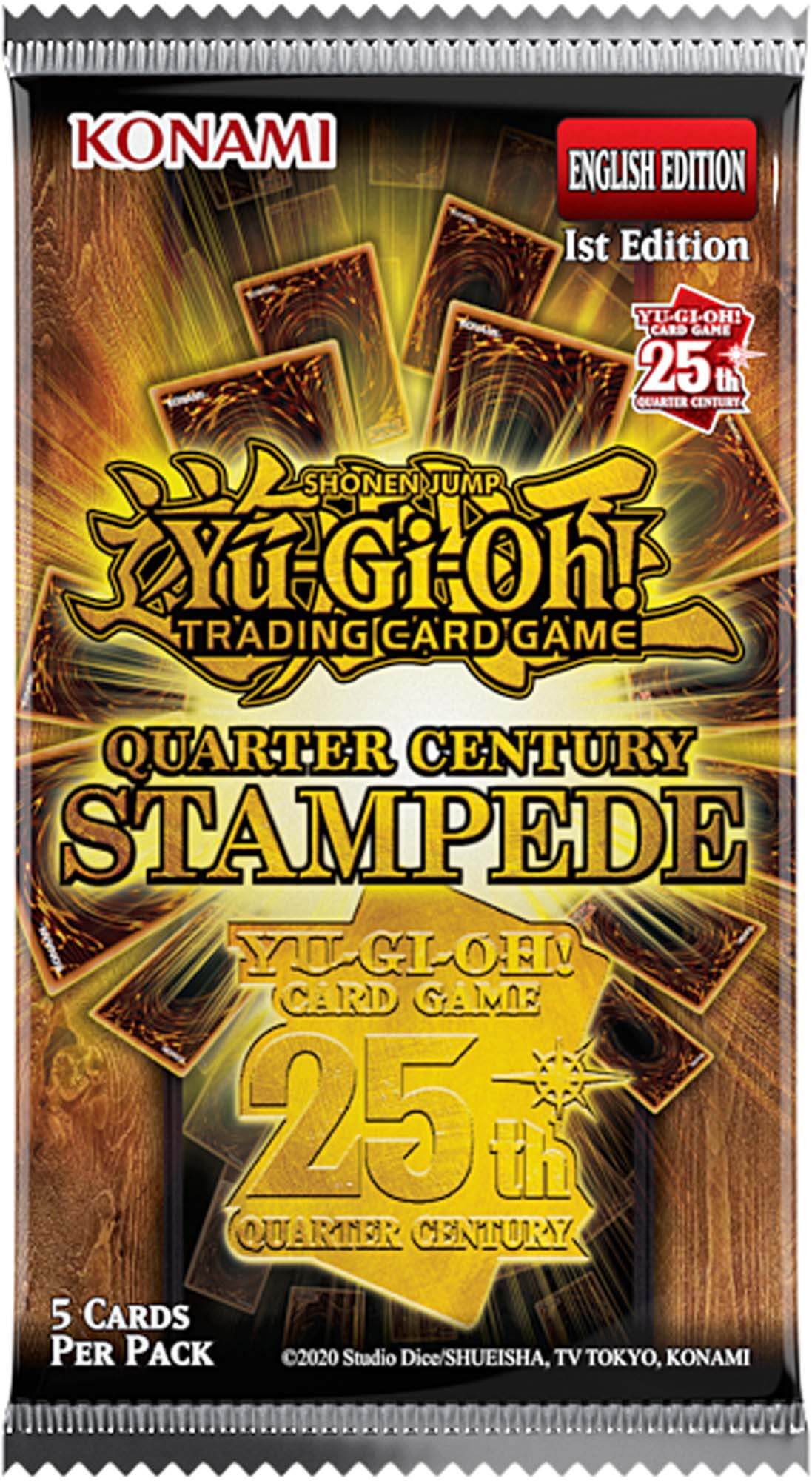 Yu-Gi-Oh! TCG - Quarter Century Stampede (5-Card Booster Pack)