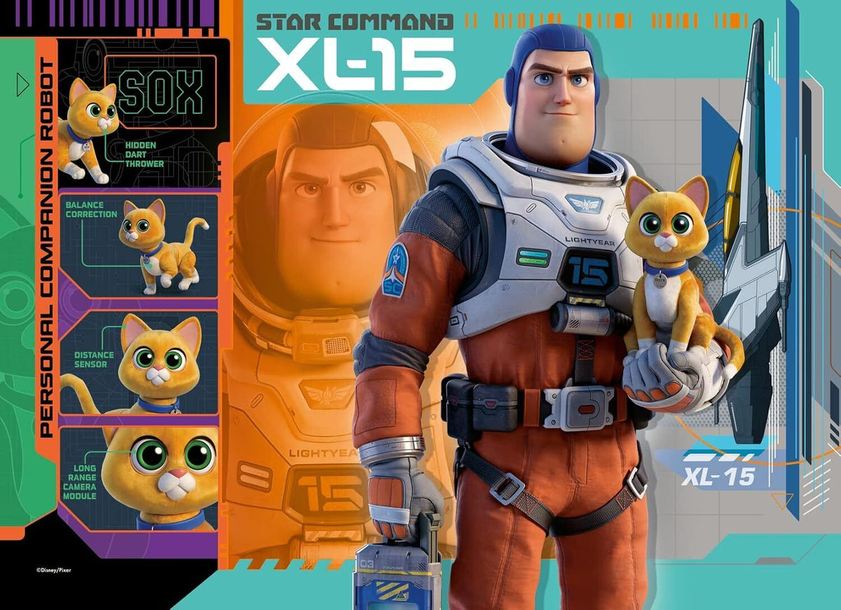 Disney Pixar Lightyear - Everything's Under Control 4x100pc Bumper Pack (Ravensburger Puzzle)