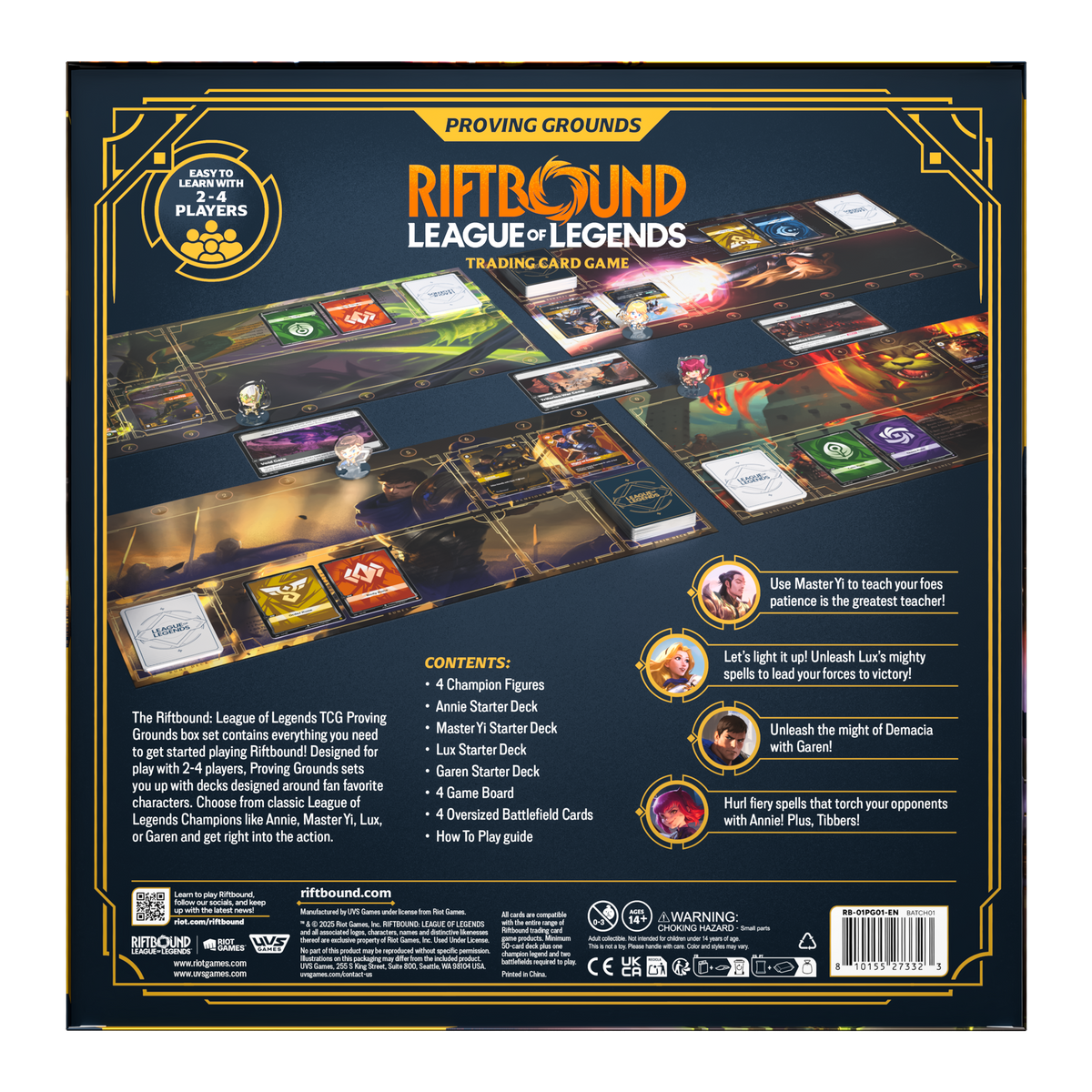 Riftbound League of Legends TCG: Origins - Proving Grounds