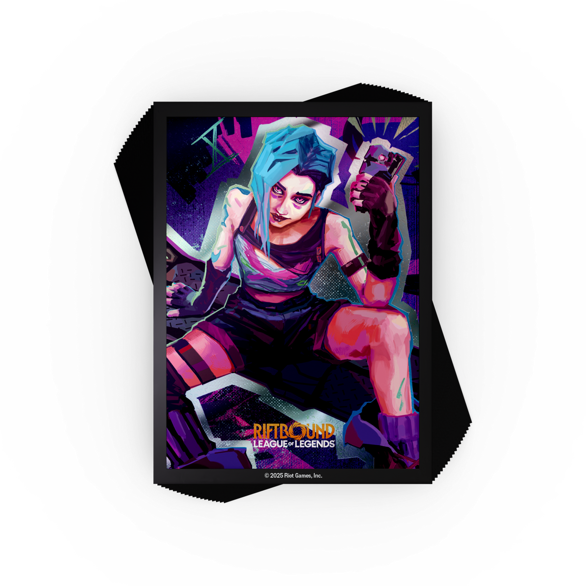 Riftbound League of Legends TCG: Card Sleeves - Jinx