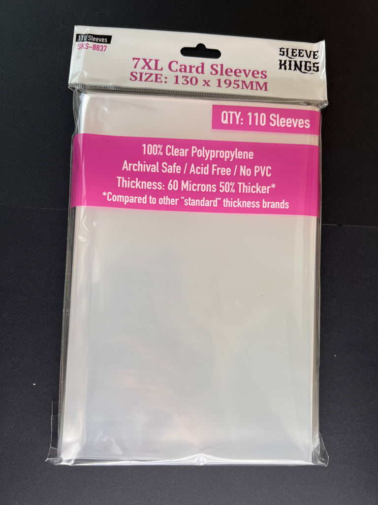 Sleeve Kings 7XL Card Sleeves - 130 x 195mm