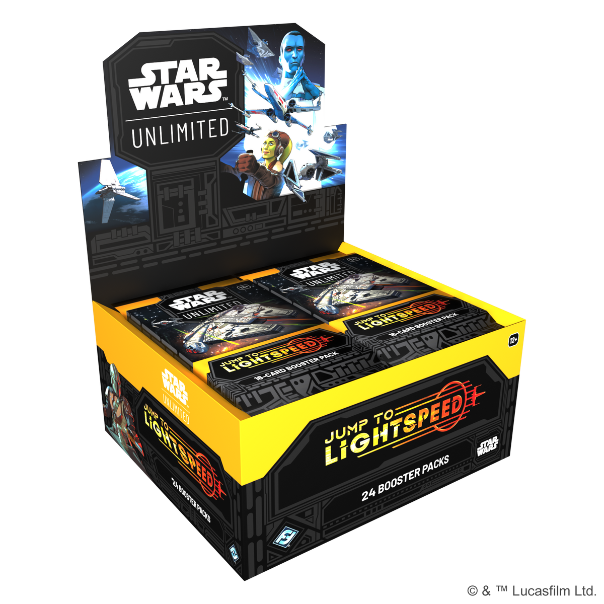 Star Wars Unlimited: Jump to Lightspeed - Booster Box (24 Booster Packs)