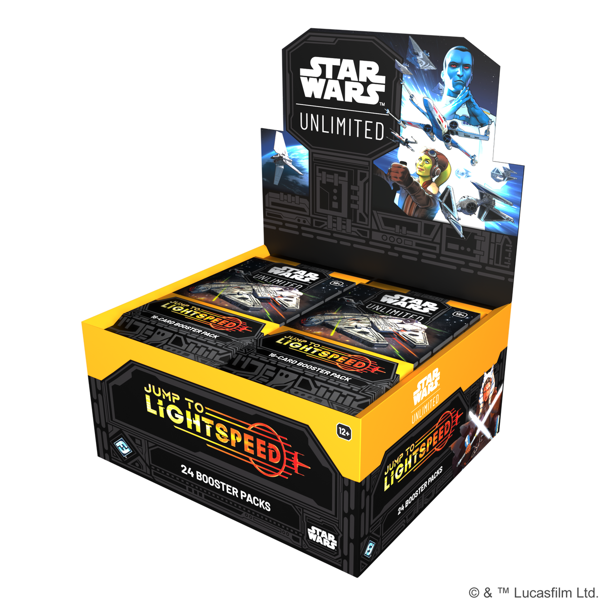 Star Wars Unlimited: Jump to Lightspeed - Booster Box (24 Booster Packs)