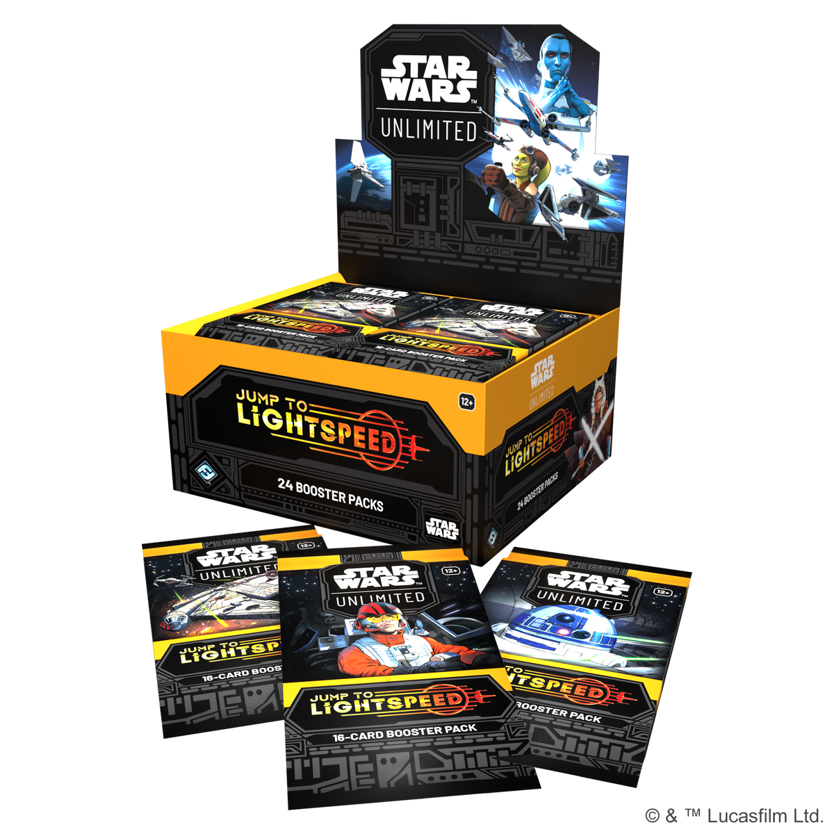 Star Wars Unlimited: Jump to Lightspeed - Booster Box (24 Booster Packs)