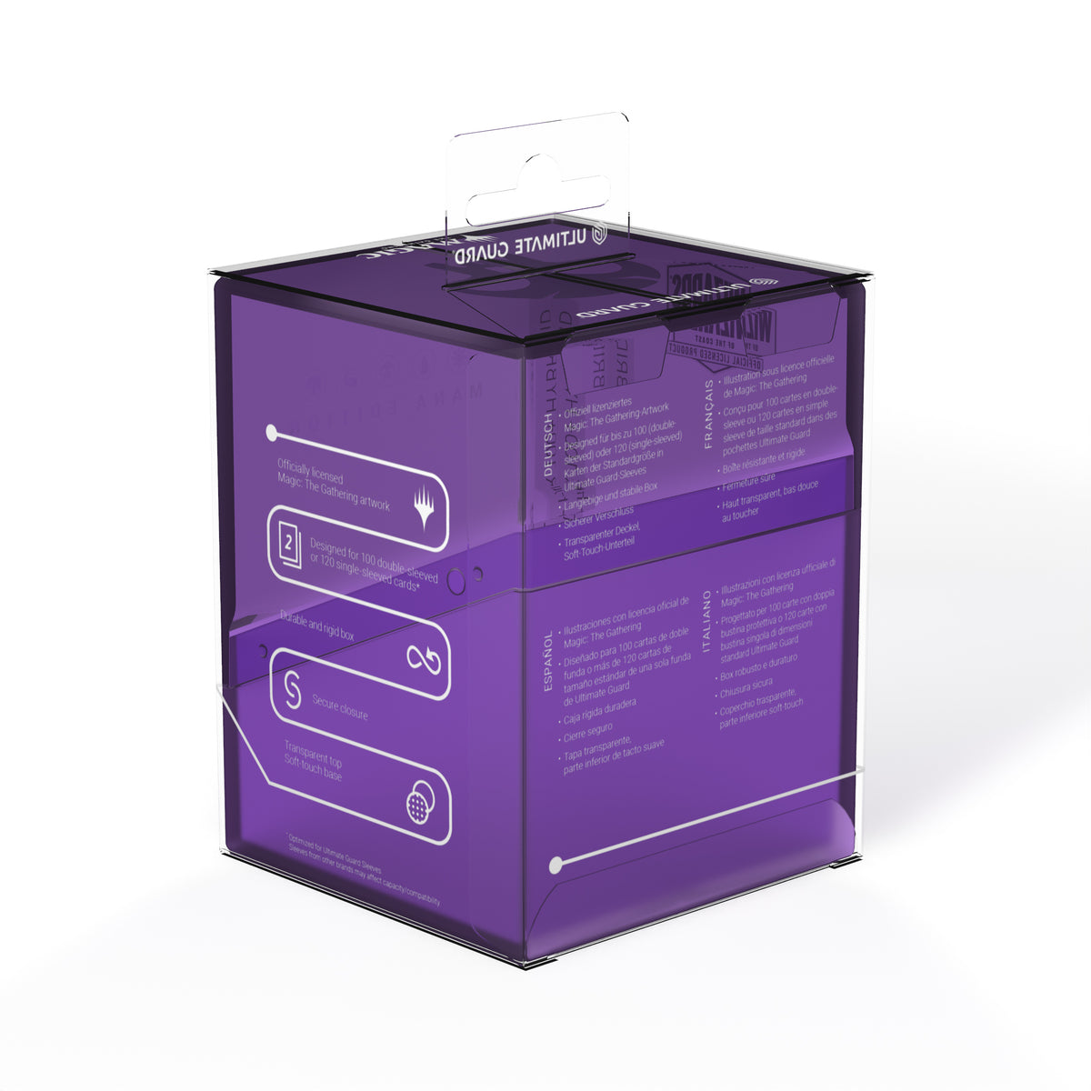 Ultimate Guard Boulder 100+ Hybrid Deck Box - Swamp (MTG: Mana Edition)