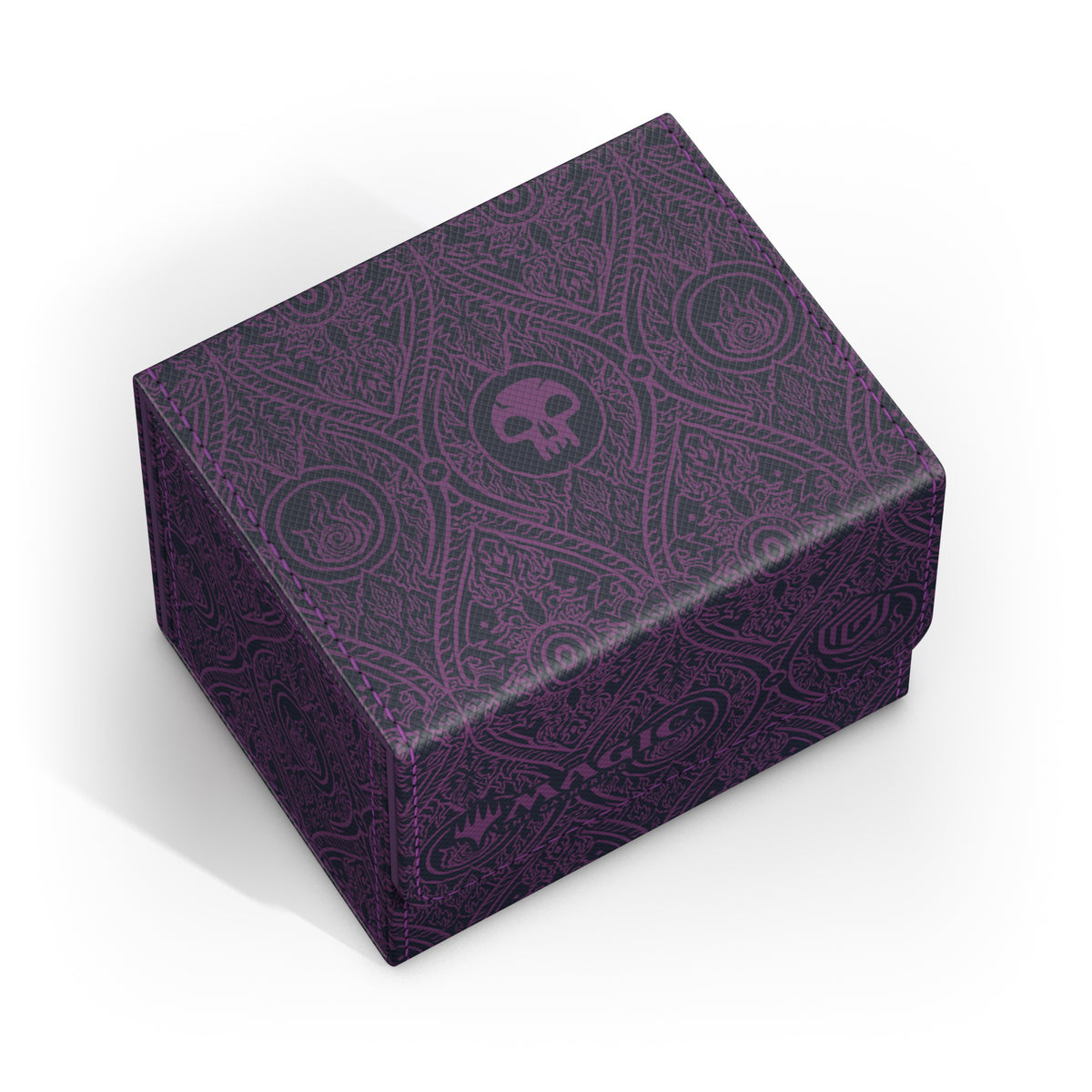 Ultimate Guard: XenoSkin Sidewinder 100+ Deck Box - Mana Symbol: Black (MTG: Avatar)