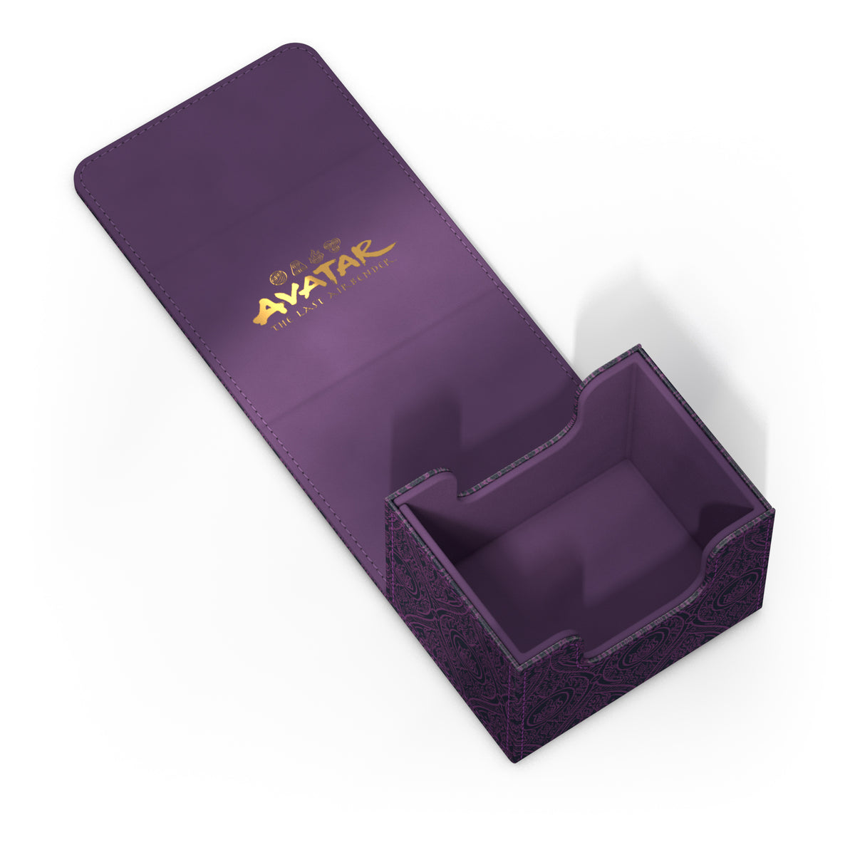 Ultimate Guard: XenoSkin Sidewinder 100+ Deck Box - Mana Symbol: Black (MTG: Avatar)