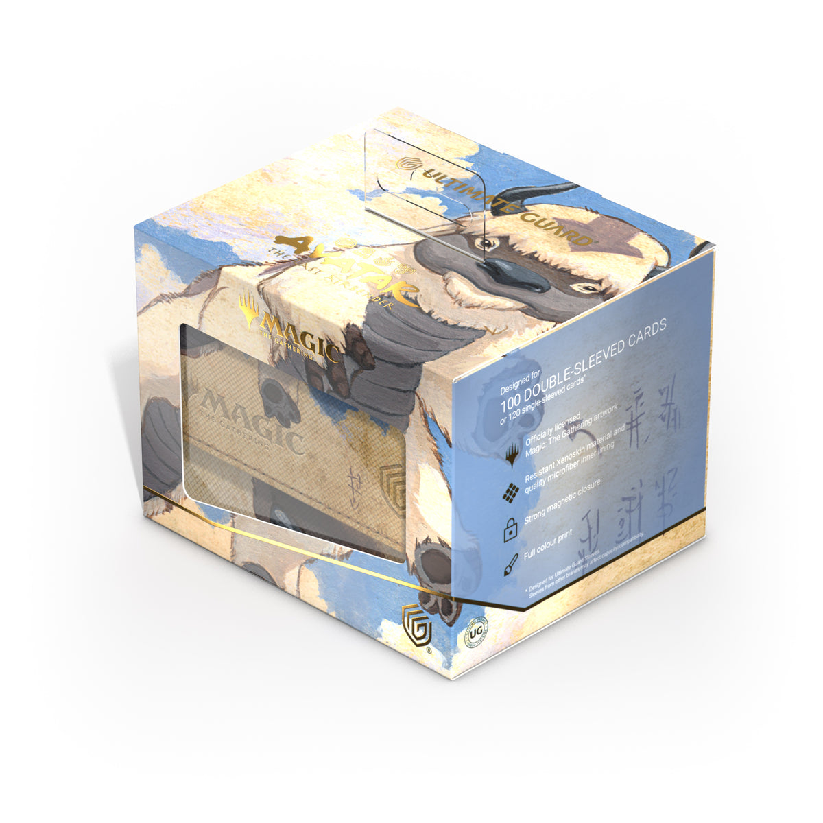 Ultimate Guard: XenoSkin Sidewinder 100+ Deck Box - Appa, Steadfast Guardian (MTG: Avatar)