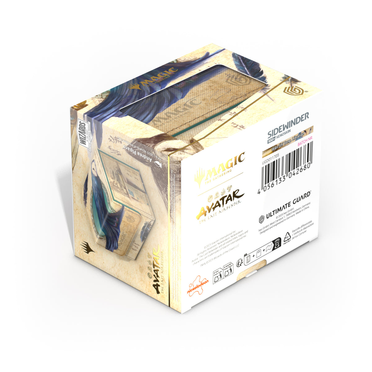 Ultimate Guard: XenoSkin Sidewinder 100+ Deck Box - Wan Shi Tong, Librarian (MTG: Avatar)