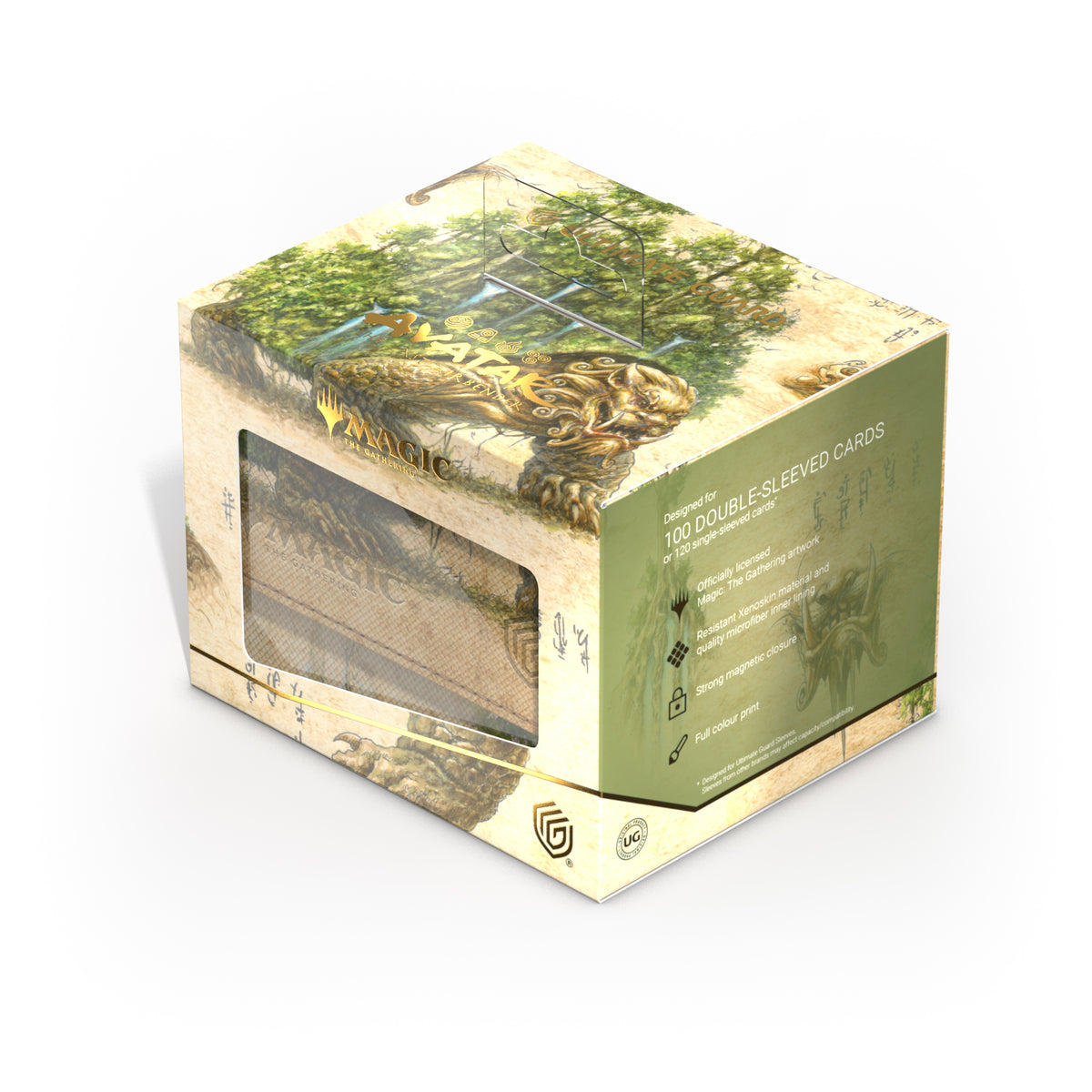 Ultimate Guard: XenoSkin Sidewinder 100+ Deck Box - The Lion-Turtle (MTG: Avatar)