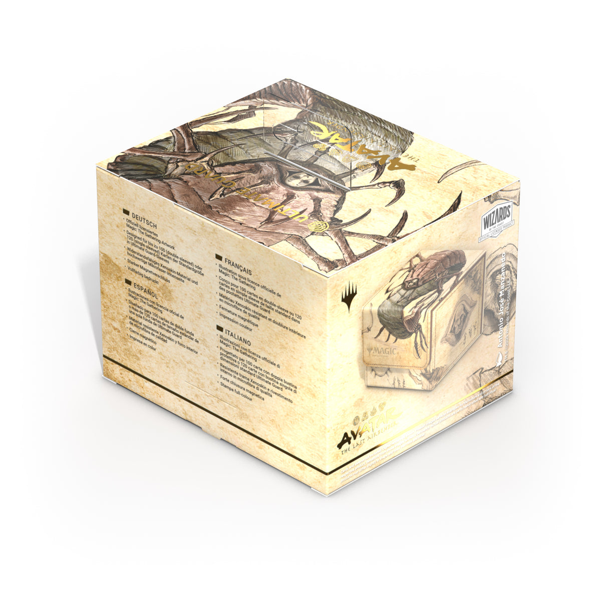 Ultimate Guard: XenoSkin Sidewinder 100+ Deck Box - Koh, the Face Stealer (MTG: Avatar)