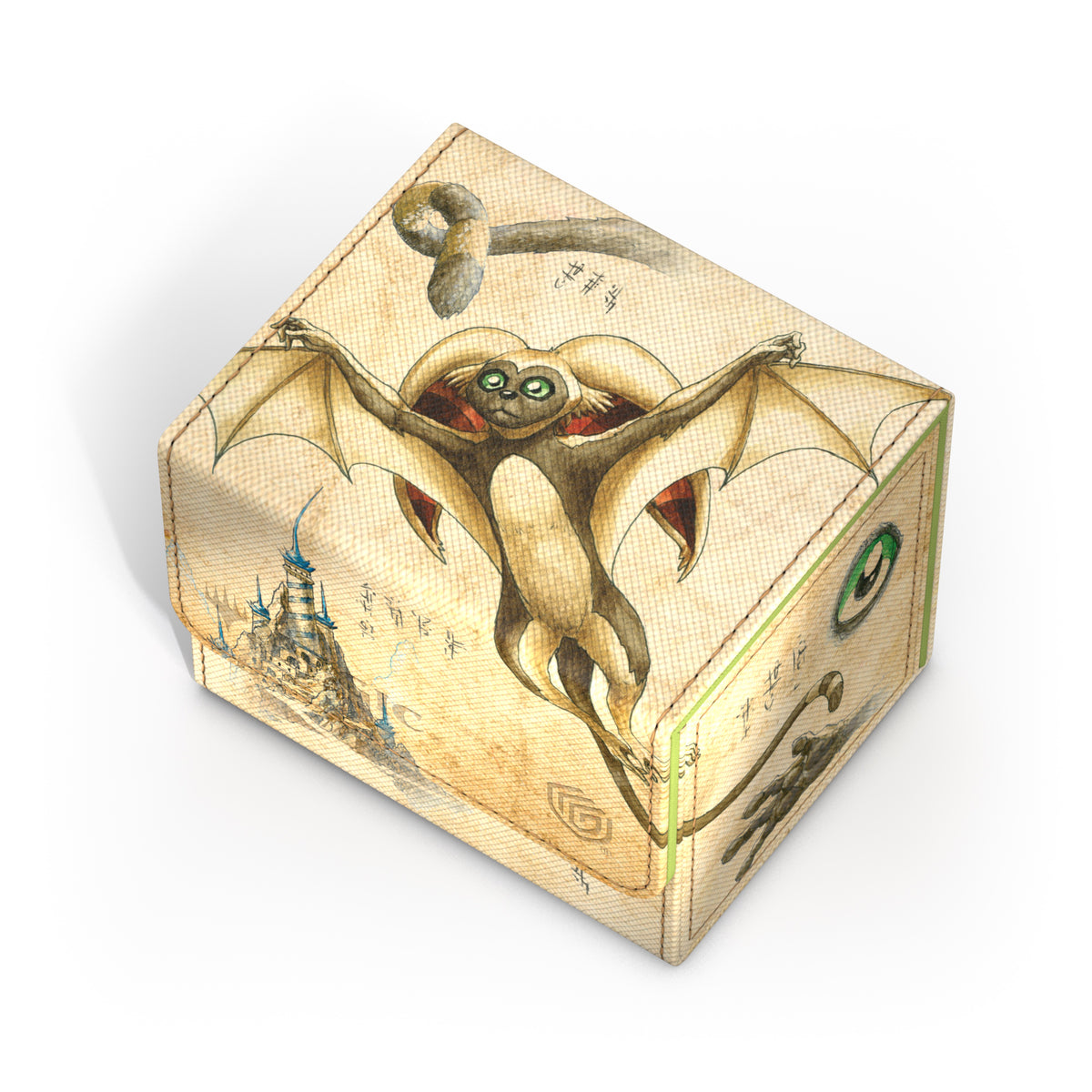 Ultimate Guard: XenoSkin Sidewinder 100+ Deck Box - Momo, Friendly Flier (MTG: Avatar)