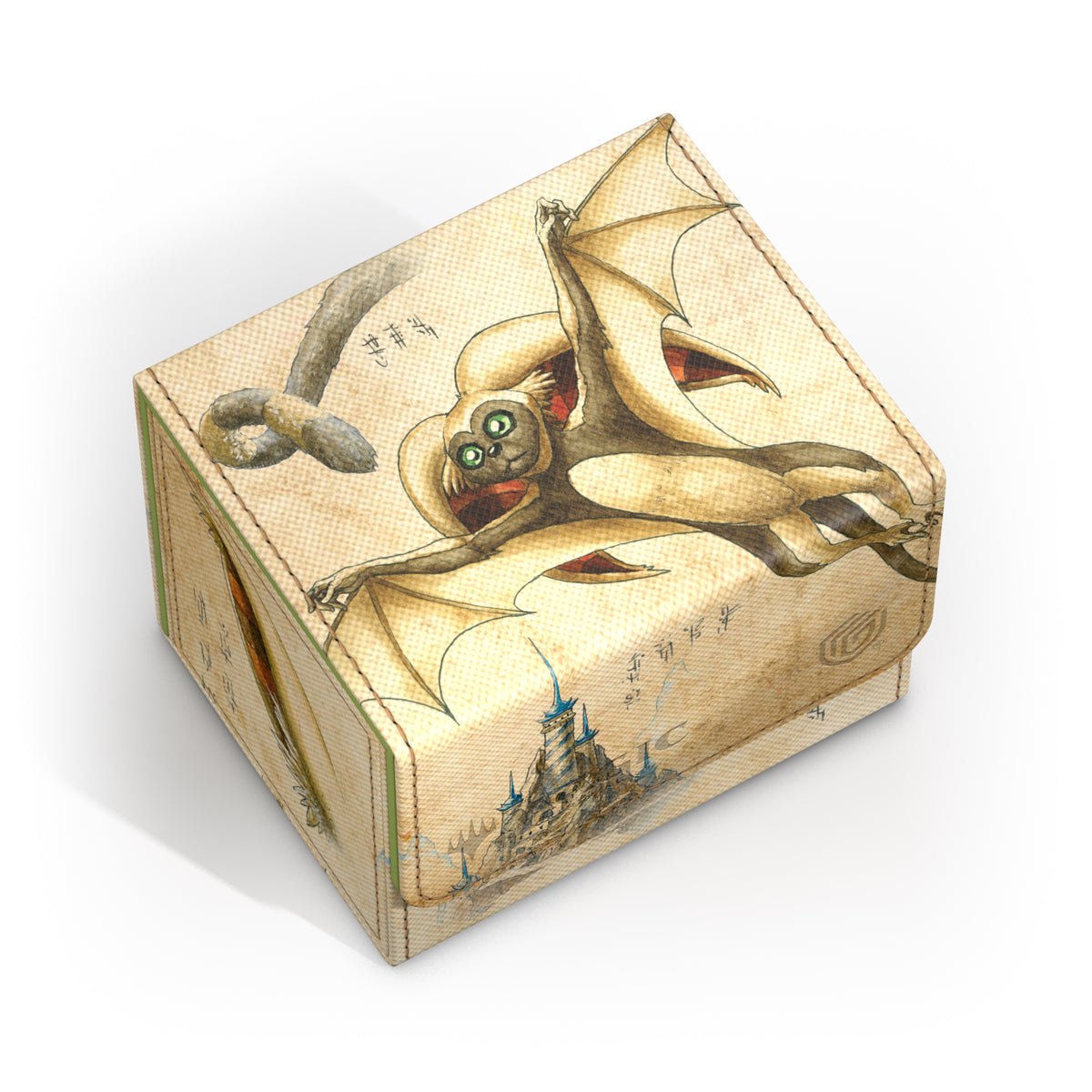 Ultimate Guard: XenoSkin Sidewinder 100+ Deck Box - Momo, Friendly Flier (MTG: Avatar)