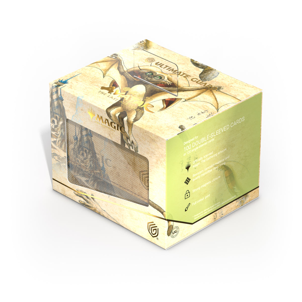 Ultimate Guard: XenoSkin Sidewinder 100+ Deck Box - Momo, Friendly Flier (MTG: Avatar)