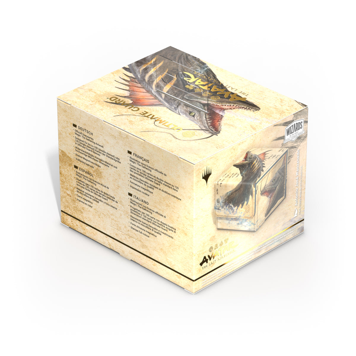 Ultimate Guard: XenoSkin Sidewinder 100+ Deck Box - The Unagi of Kyoshi Island (MTG: Avatar)