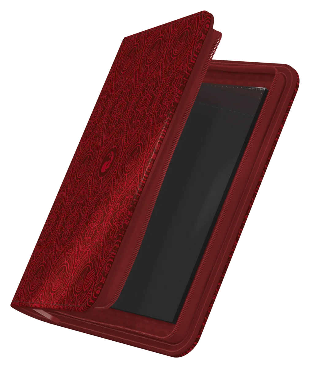 Ultimate Guard: XenoSkin Zipfolio 160 - Red Mana (MTG: Avatar)