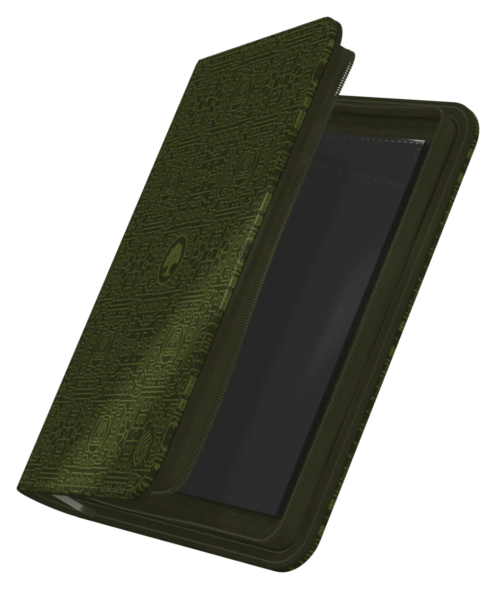 Ultimate Guard: XenoSkin Zipfolio 160 - Green Mana (MTG: Avatar)