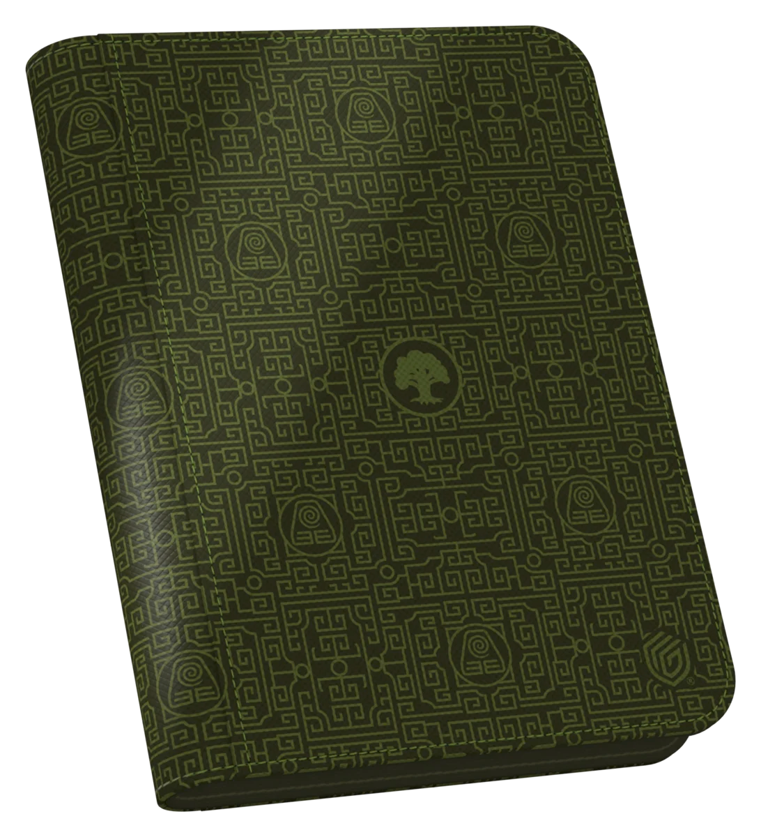 Ultimate Guard: XenoSkin Zipfolio 160 - Green Mana (MTG: Avatar)