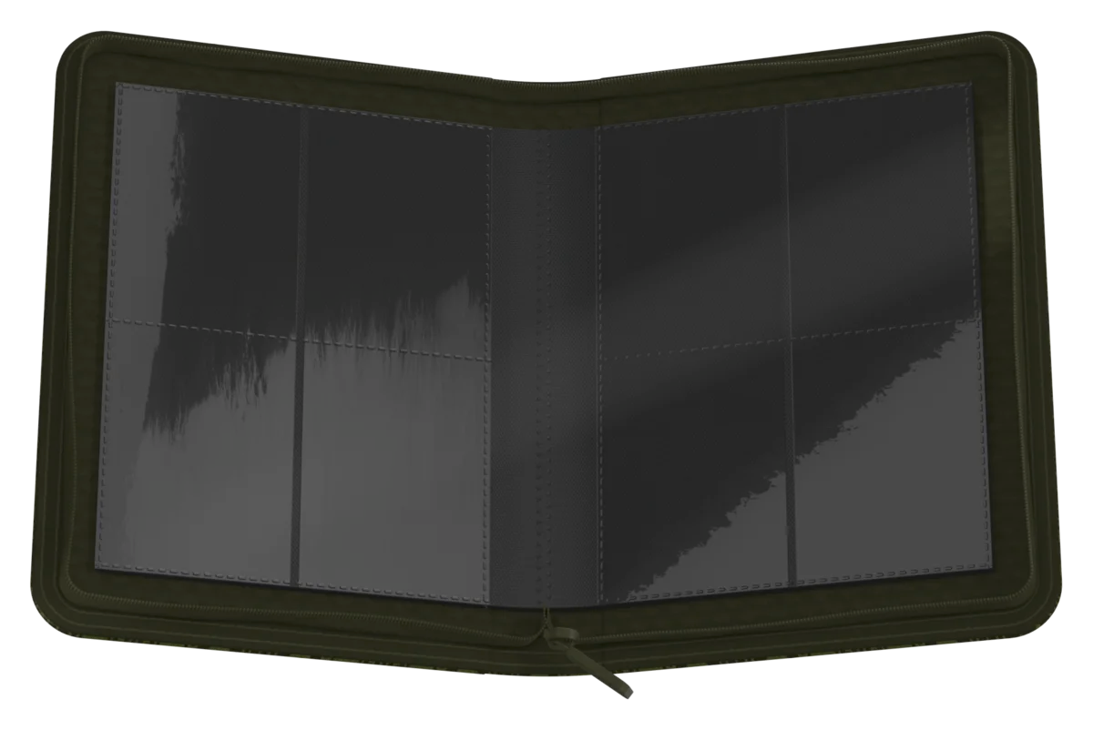 Ultimate Guard: XenoSkin Zipfolio 160 - Green Mana (MTG: Avatar)