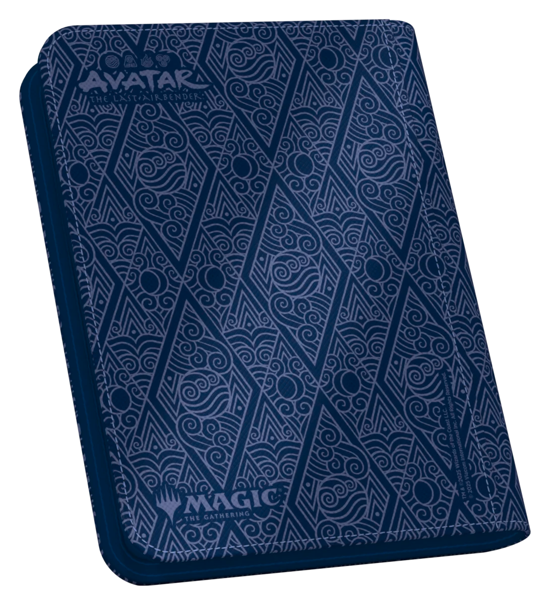 Ultimate Guard: XenoSkin Zipfolio 160 - Blue Mana (MTG: Avatar)