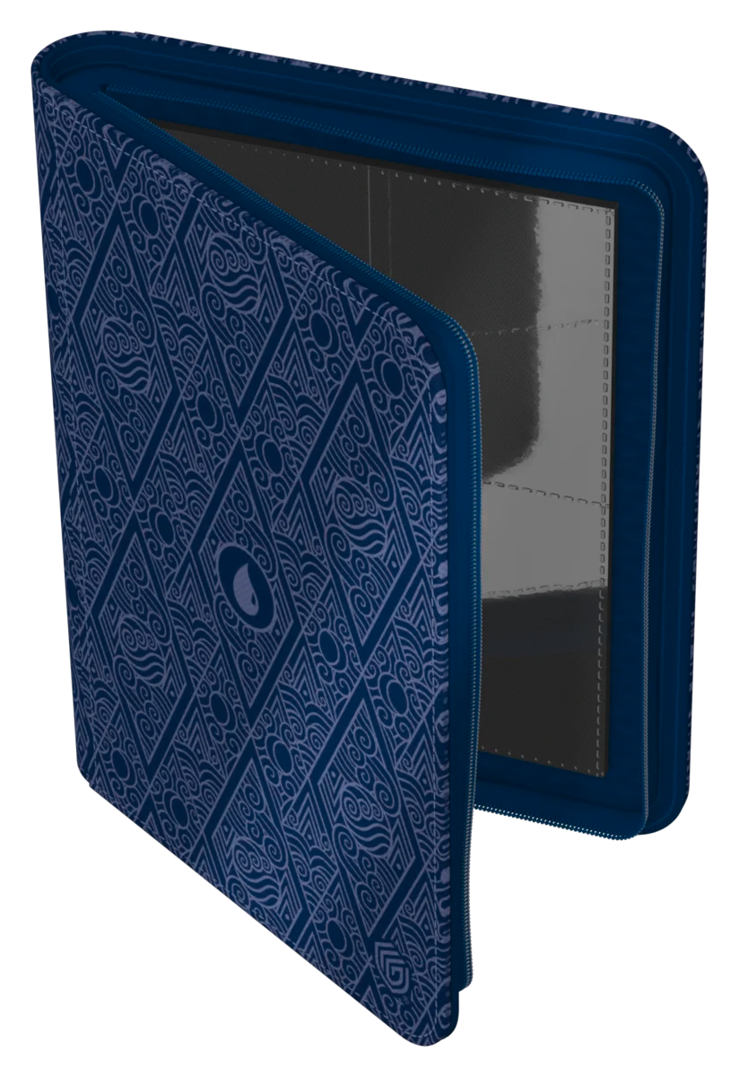 Ultimate Guard: XenoSkin Zipfolio 160 - Blue Mana (MTG: Avatar)
