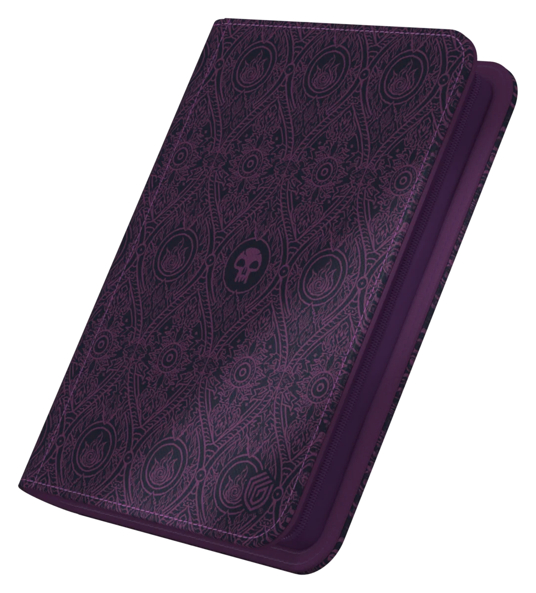 Ultimate Guard: XenoSkin Zipfolio 160 - Black Mana (MTG: Avatar)