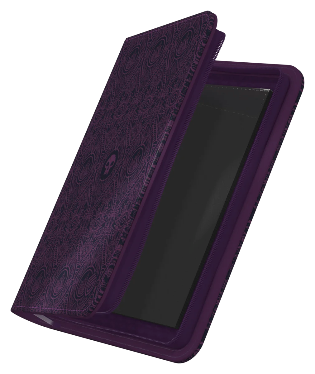 Ultimate Guard: XenoSkin Zipfolio 160 - Black Mana (MTG: Avatar)