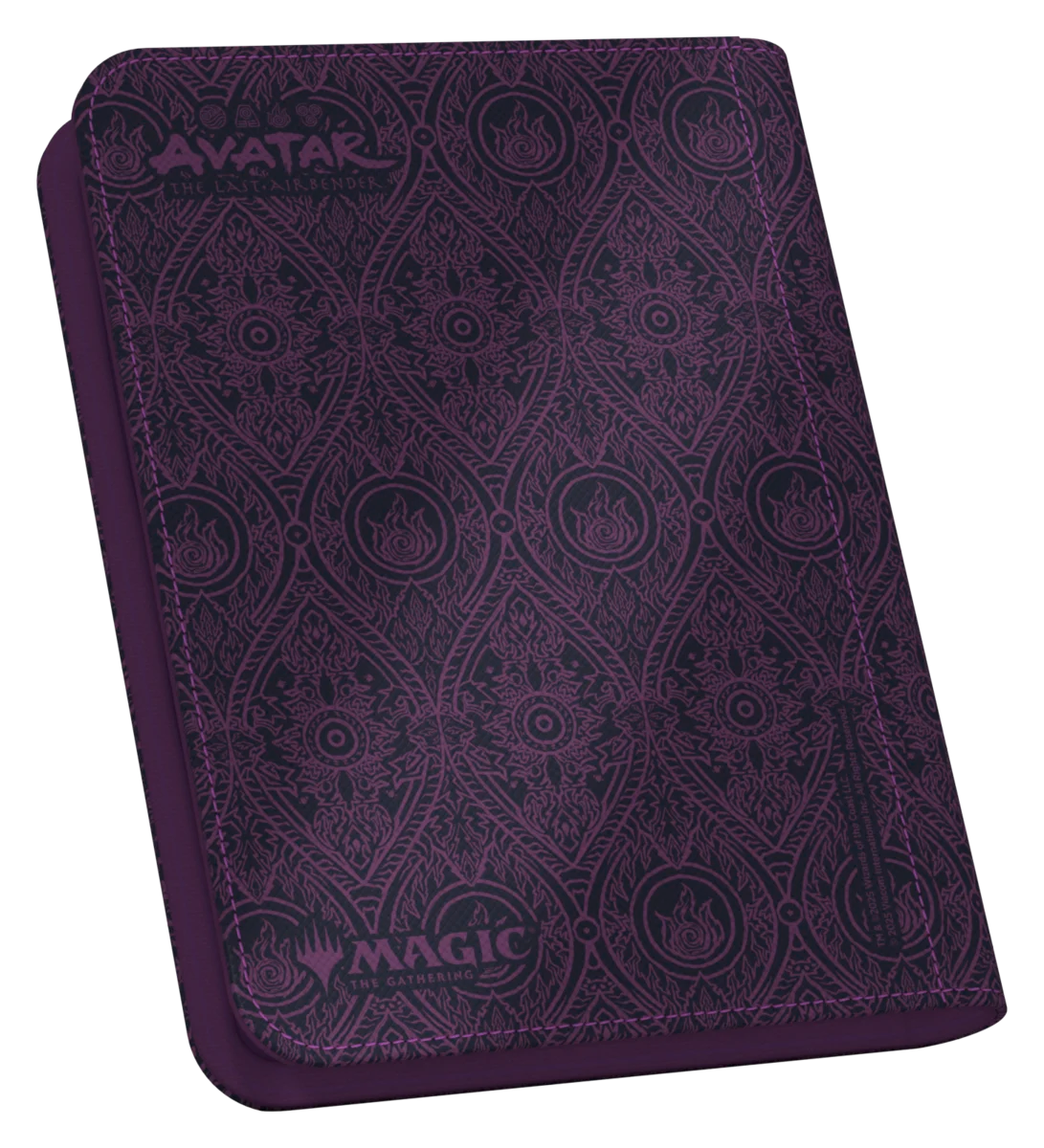 Ultimate Guard: XenoSkin Zipfolio 160 - Black Mana (MTG: Avatar)