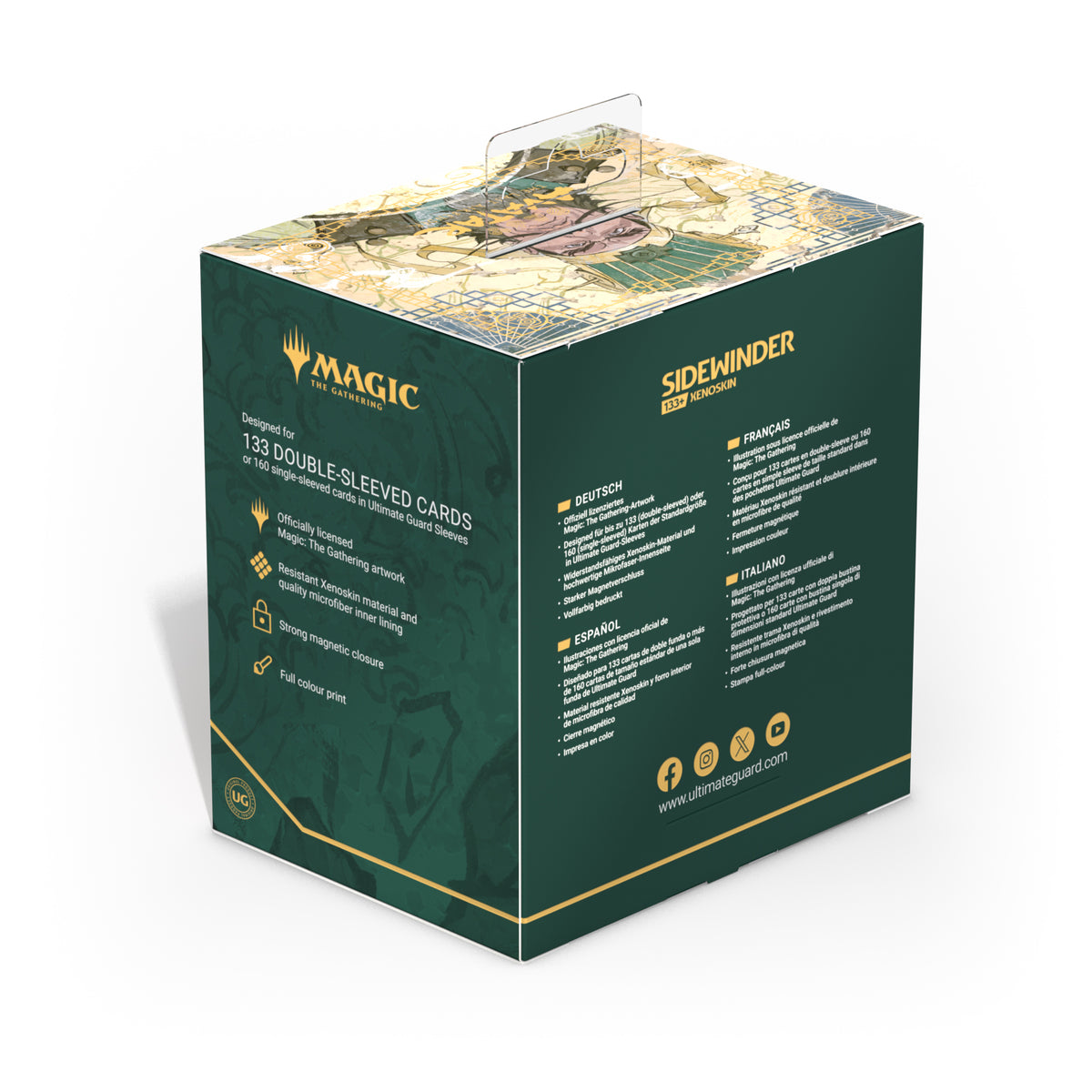 Ultimate Guard: XenoSkin Sidewinder 133+ Deck Box - The Legend of Kyoshi (MTG: Avatar)