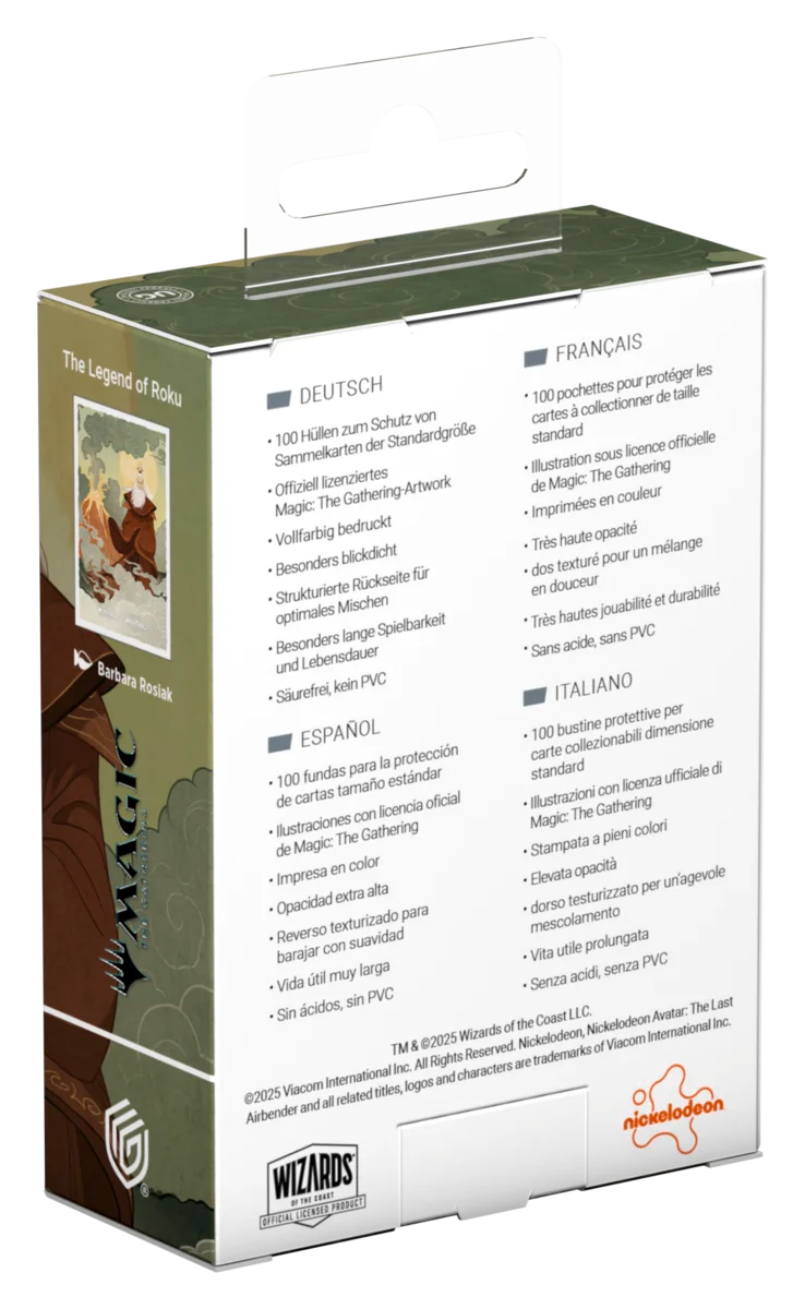 Ultimate Guard: Art Sleeves - The Legend of Roku (MTG: Avatar)
