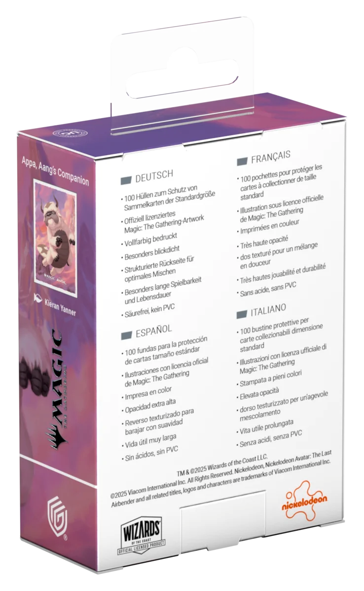 Ultimate Guard: Art Sleeves - Appa, Aang’s Companion (MTG: Avatar)