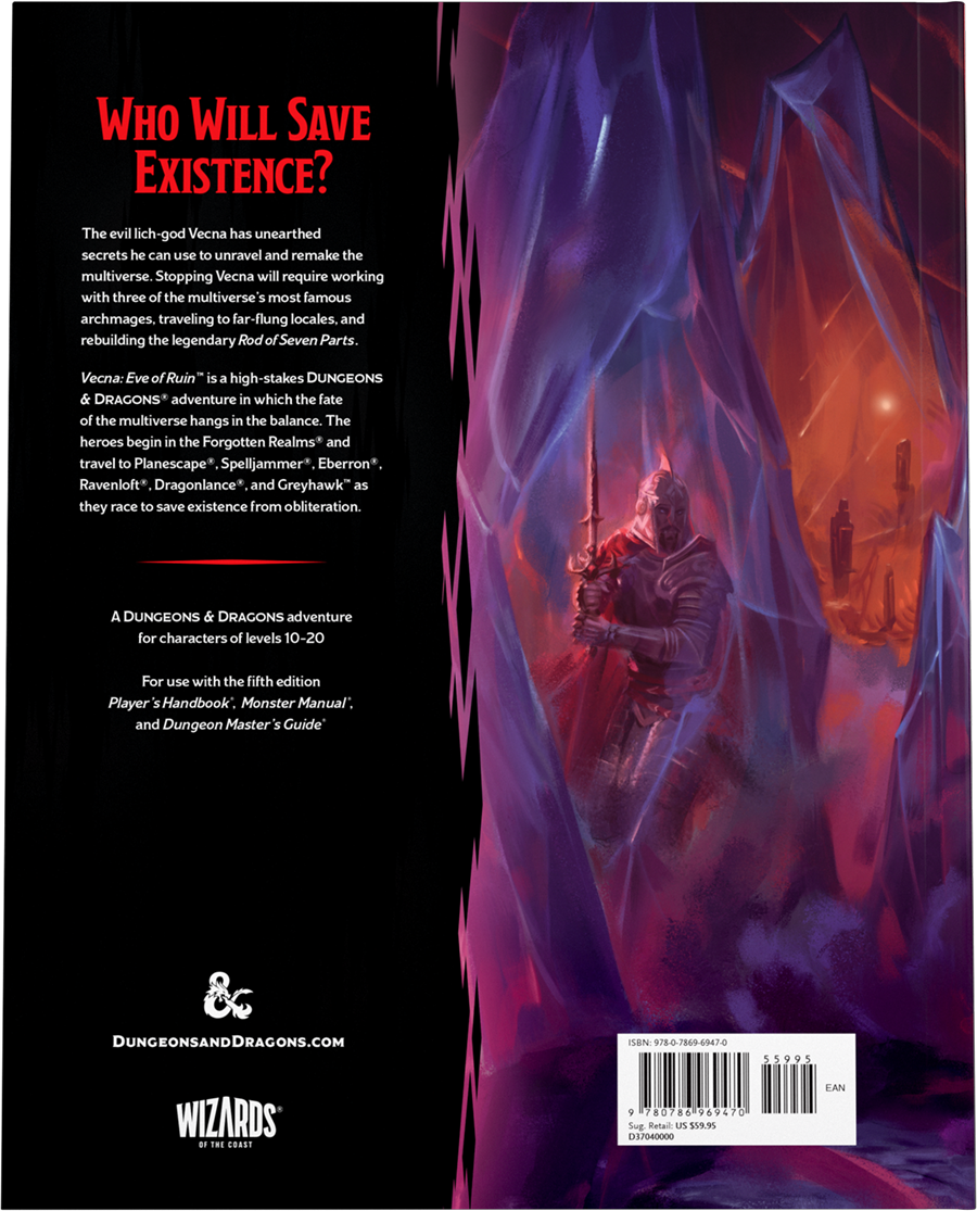 D&D Adventure - Vecna: Eve of Ruin