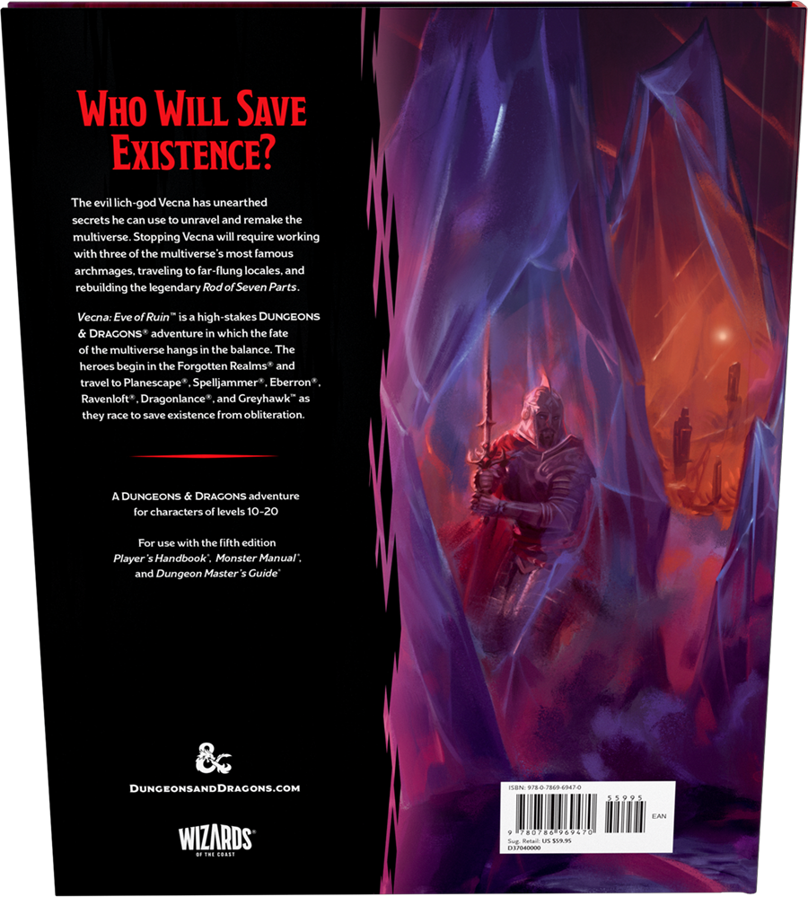 D&D Adventure - Vecna: Eve of Ruin