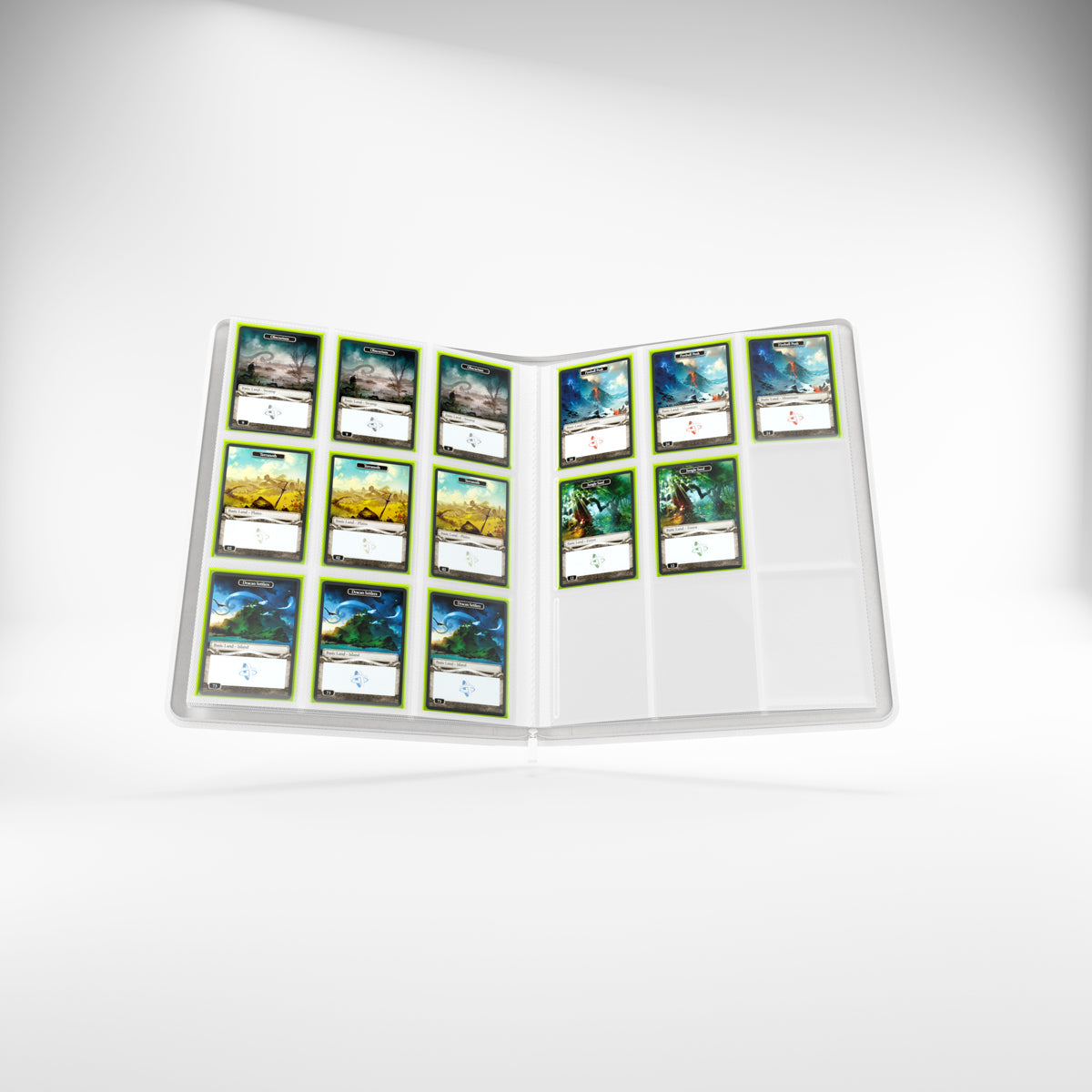 Gamegenic Zip-Up Album - White - 18-Pocket Standard-Size