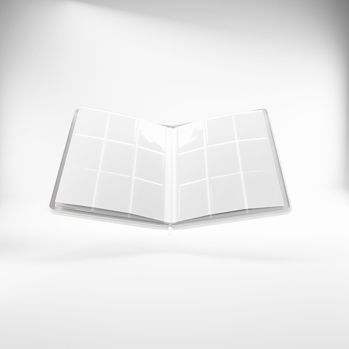 Gamegenic Zip-Up Album - White - 18-Pocket Standard-Size