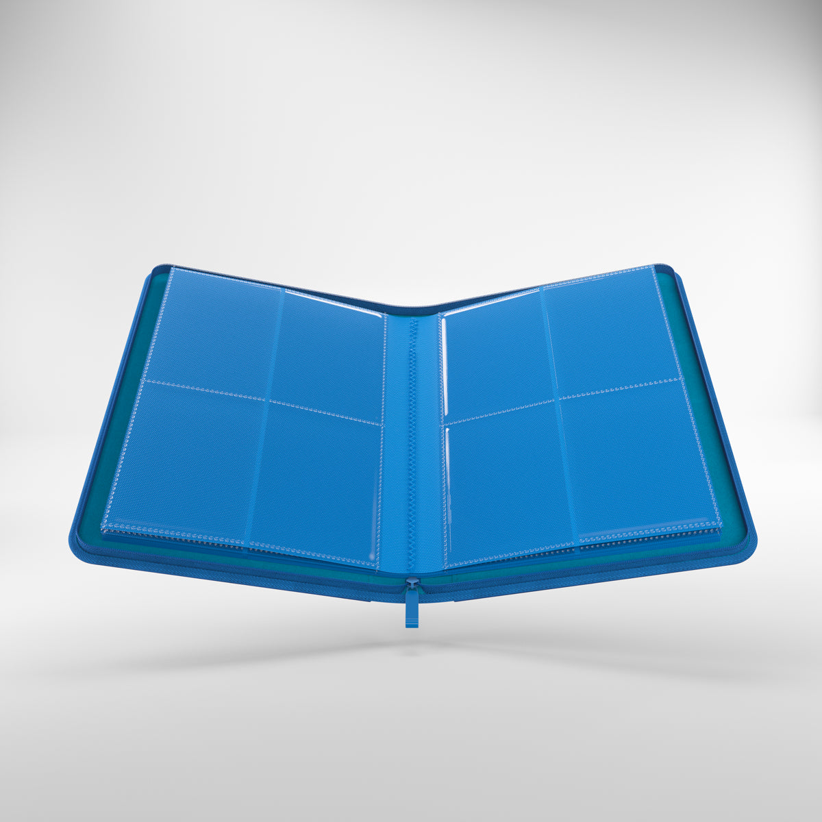 Gamegenic Zip-Up Album - Blue - 8-Pocket Standard-Size