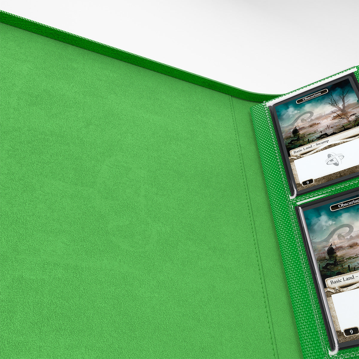 Gamegenic Zip-Up Album - Green - 8-Pocket Standard-Size