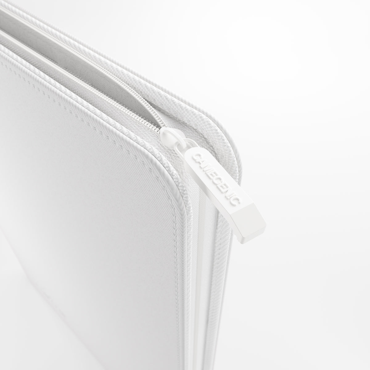 Gamegenic Zip-Up Album - White - 8-Pocket Standard-Size