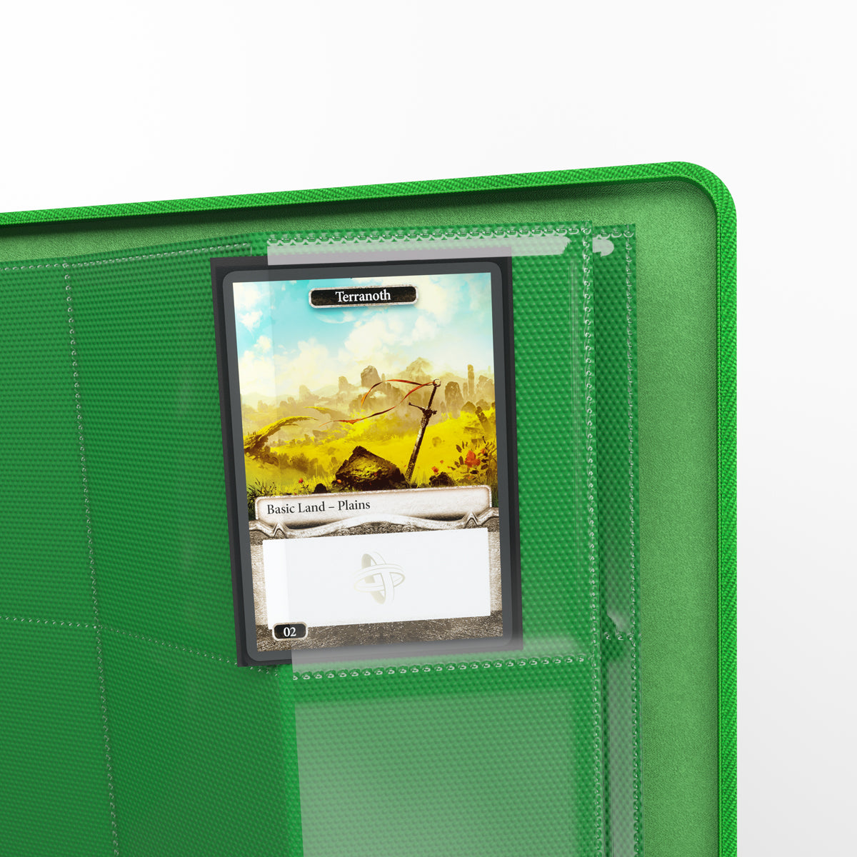 Gamegenic Zip-Up Album - Green - 18-Pocket Standard-Size