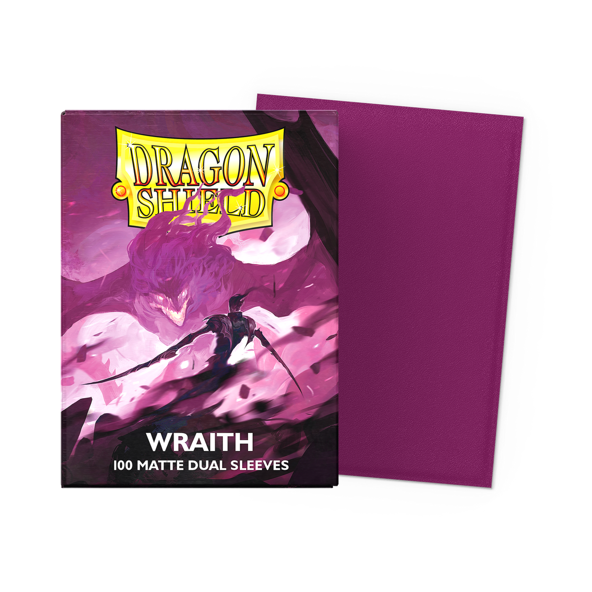 Dragon Shield: Sleeves - Matte Dual - Wraith