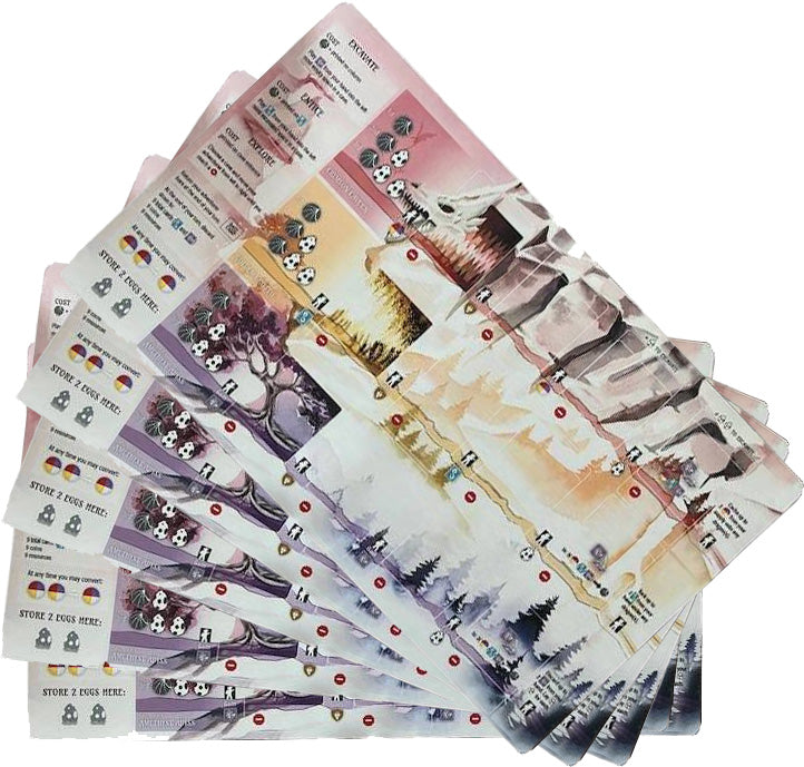 Wyrmspan - Playmat (5 Player Bundle)