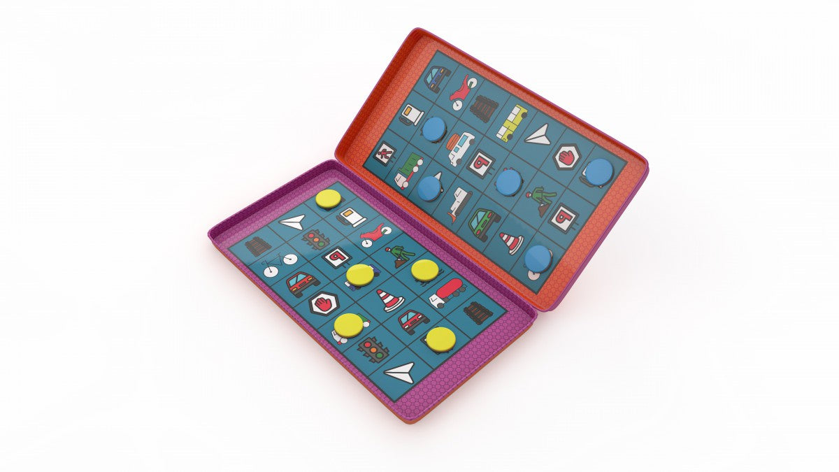 Magnetic Road Trip Bingo - Travel Tin (The Purple Cow)